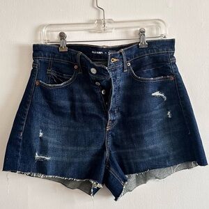 Old Navy Women's Dark Blue Denim Shorts